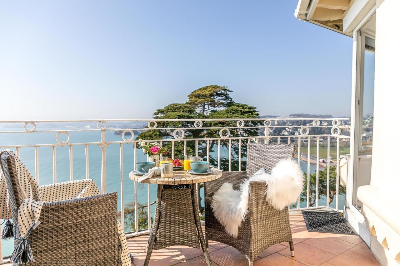 Wellswood Apartment - Sunny Apartment With Stunning Sea Views And Private Balcony Torquay Extérieur photo